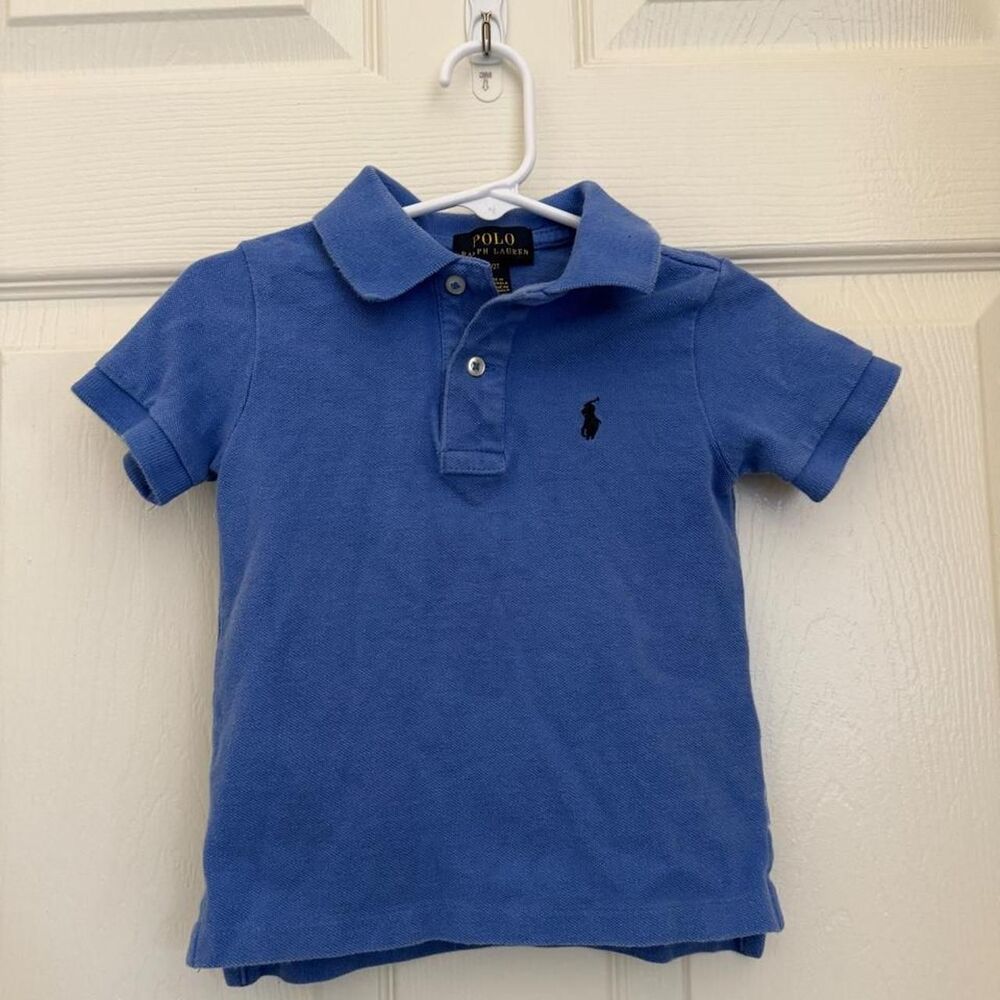 Polo-ralph-lauren-kids Men's Blue Polo-shirts
